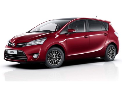 Ворсовые коврики на Toyota Verso 2009 - 2018 в Мытищах