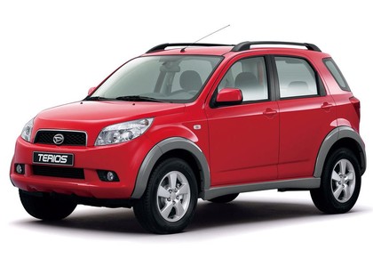 Ворсовые коврики на Daihatsu Terios II 2006 - 2018 в Мытищах