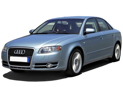 Ворсовые коврики на Audi A4 (B7) 2004 - 2008 в Мытищах