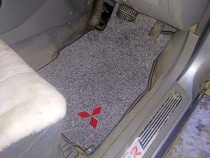Ворсовые коврики на Mitsubishi Galant VIII 1996 - 2005 в Мытищах