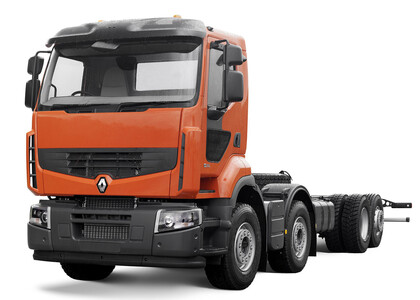 Ворсовые коврики на Renault Premium II 2006 - 2013 в Мытищах