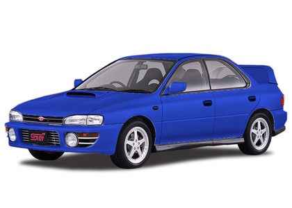 Ворсовые коврики на Subaru Impreza I 1992 - 2000 в Мытищах