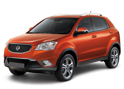 Ворсовые коврики на SsangYong Actyon II 2010 - 2021 в Мытищах