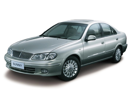 Ворсовые коврики на Nissan Sunny (N16) 2000 - 2005 в Мытищах