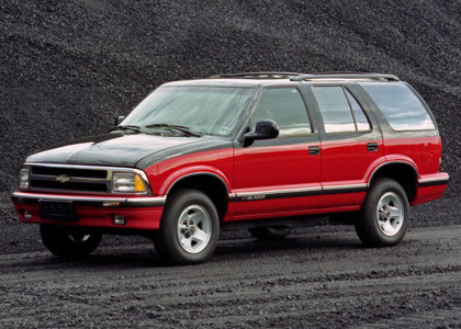 Ворсовые коврики на Chevrolet Blazer 1994 - 2005 в Мытищах