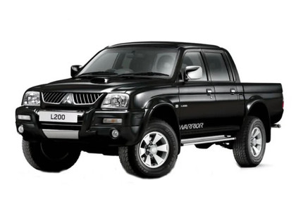 Ворсовые коврики на Mitsubishi L200 III 1996 - 2006 в Мытищах