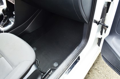 Ворсовые коврики на Volkswagen Polo V 2010 - 2020 в Мытищах