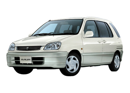Ворсовые коврики на Toyota Raum I 1997 - 2003 в Мытищах