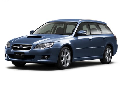 Ворсовые коврики на Subaru Legacy IV 2003 - 2009 в Мытищах