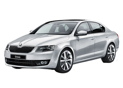 EVA коврики на Skoda Octavia A7 2013 - 2020 в Мытищах
