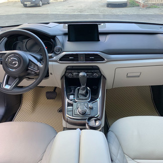 Ворсовые коврики на Mazda CX9 II 2015 - 2025 в Мытищах
