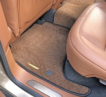 Ворсовые коврики на Porsche Cayenne II 2010 - 2018 в Мытищах