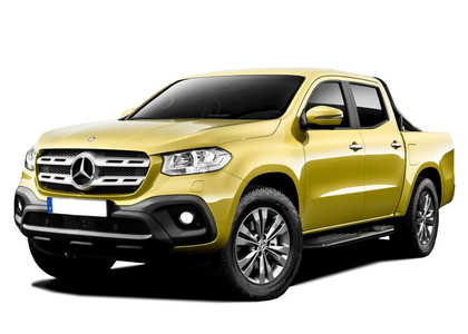 Ворсовые коврики на Mercedes X-Class 2017 - 2020 в Мытищах