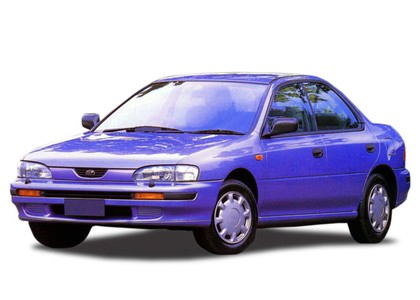 Ворсовые коврики на Subaru Impreza I 1992 - 2000 в Мытищах