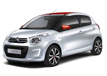 Ворсовые коврики на Citroen C1 II 2014 - 2022 в Мытищах