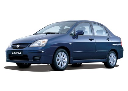 Ворсовые коврики на Suzuki Liana I рестайлинг 2004 - 2008 в Мытищах