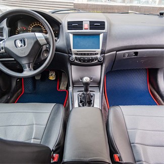 Ворсовые коврики на Honda Accord VII 2002 - 2008 в Мытищах