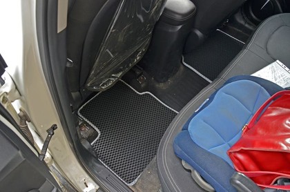 Ворсовые коврики на KIA Soul II 2014 - 2019 в Мытищах