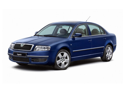 Ворсовые коврики на Skoda Superb I 2002 - 2008 в Мытищах