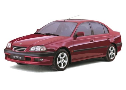 Ворсовые коврики на Toyota Avensis I 1997 - 2002 в Мытищах