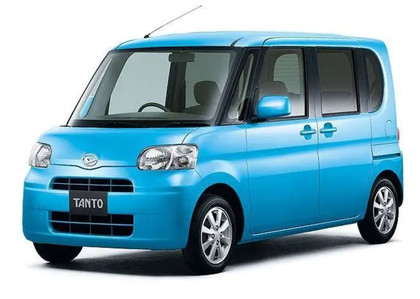 Ворсовые коврики на Daihatsu Tanto II 2007 - 2013 в Мытищах