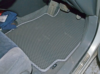 Ворсовые коврики на Toyota Harrier I 1997 - 2003 в Мытищах