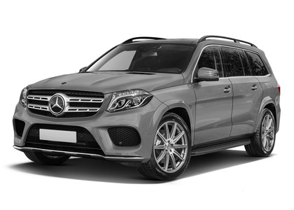 Ворсовые коврики на Mercedes GLS (X166) 2015 - 2019 в Мытищах