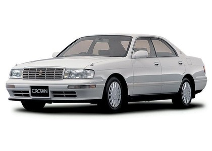 Ворсовые коврики на Toyota Crown (S140) 1991 - 1995 в Мытищах