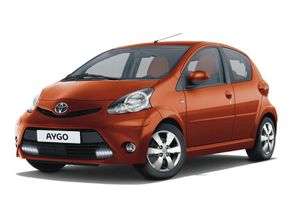 Ворсовые коврики на Toyota Aygo 2005 - 2014 в Мытищах