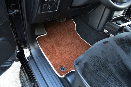 Ворсовые коврики на Toyota Land Cruiser Prado 150 2009 - 2023 в Мытищах