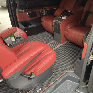 Ворсовые коврики на Mercedes V-класс (W447) 2014 - 2025 в Мытищах