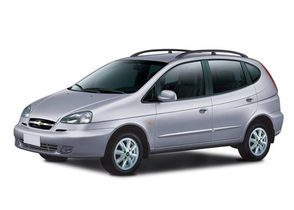 Ворсовые коврики на Chevrolet Rezzo 2004 - 2008 в Мытищах