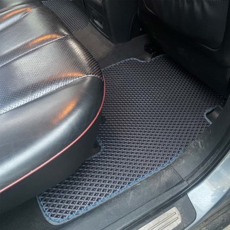 Ворсовые коврики на Hyundai Santa Fe II 2005 - 2012 в Мытищах