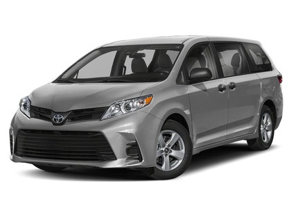 Ворсовые коврики на Toyota Sienna III 2010 - 2020 в Мытищах
