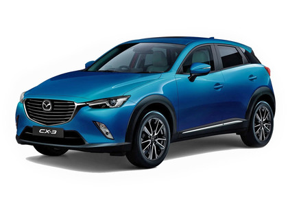 Ворсовые коврики на Mazda CX3 2014 - 2025 в Мытищах