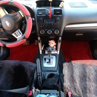 Ворсовые коврики на Subaru Forester IV 2012 - 2019 в Мытищах