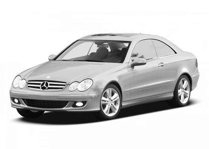 EVA коврики на Mercedes CLK (C209) 2002 - 2009 в Мытищах