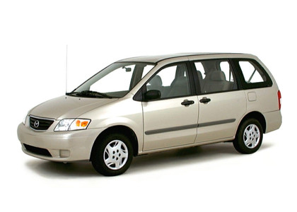 Ворсовые коврики на Mazda MPV II 1999 - 2006 в Мытищах