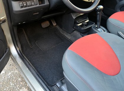 Ворсовые коврики на Nissan Micra (K12) 2003 - 2010 в Мытищах