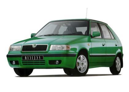 Ворсовые коврики на Skoda Felicia 1994 - 2001 в Мытищах
