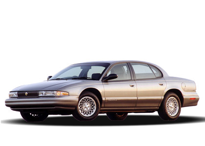 Ворсовые коврики на Chrysler LHS I 1993 - 1997 в Мытищах