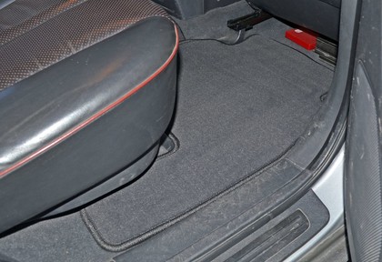 Ворсовые коврики на Hyundai Santa Fe II 2005 - 2012 в Мытищах