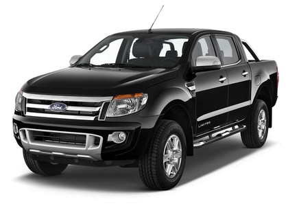 Ворсовые коврики на Ford Ranger III 2011 - 2023 в Мытищах