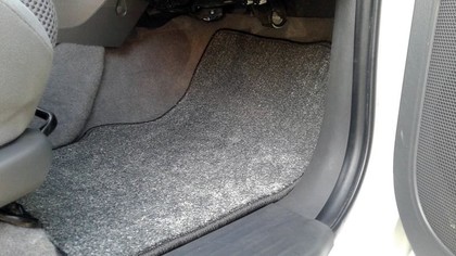 Ворсовые коврики на Toyota Hilux VII 2008 - 2015 в Мытищах
