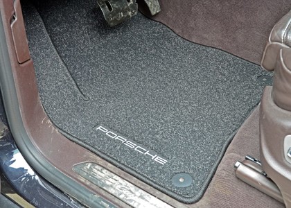 Ворсовые коврики на Porsche Cayenne II 2010 - 2018 в Мытищах
