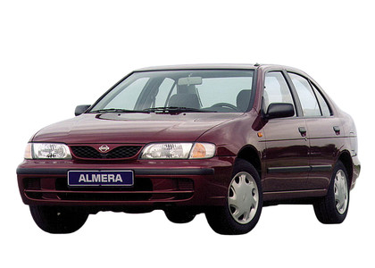 Ворсовые коврики на Nissan Almera I (N15) 1995 - 2000 в Мытищах