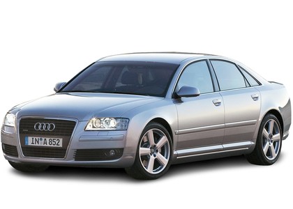 Ворсовые коврики на Audi A8 (D3) 2002 - 2010 в Мытищах
