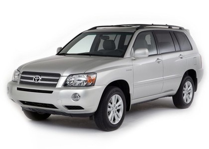 Ворсовые коврики на Toyota Highlander I 2001 - 2007 в Мытищах