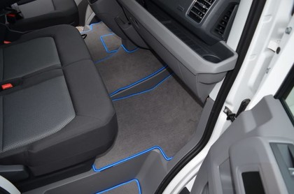 Ворсовые коврики на Volkswagen Crafter II 2016 - 2025 в Мытищах