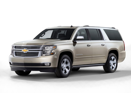 Ворсовые коврики на Chevrolet Suburban 2014 - 2020 в Мытищах